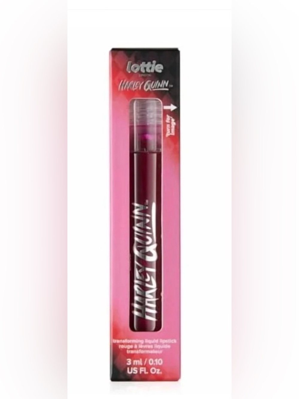 Lottie London Harley Quinn Glitter Switch Liquid Lipstick Killin’ It